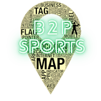 b2p sports map logo